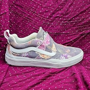 Vans ,Kyle Walker, suede, flower design, size 7.5